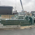 【現場巡視活動】ユニック車・3t平車による建材配送の安全確認を実施しました